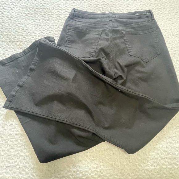 Risen Elegant Black Wide/Flare Leg Jeans Size 13- 31 ~ Casual - Picture 7 of 10